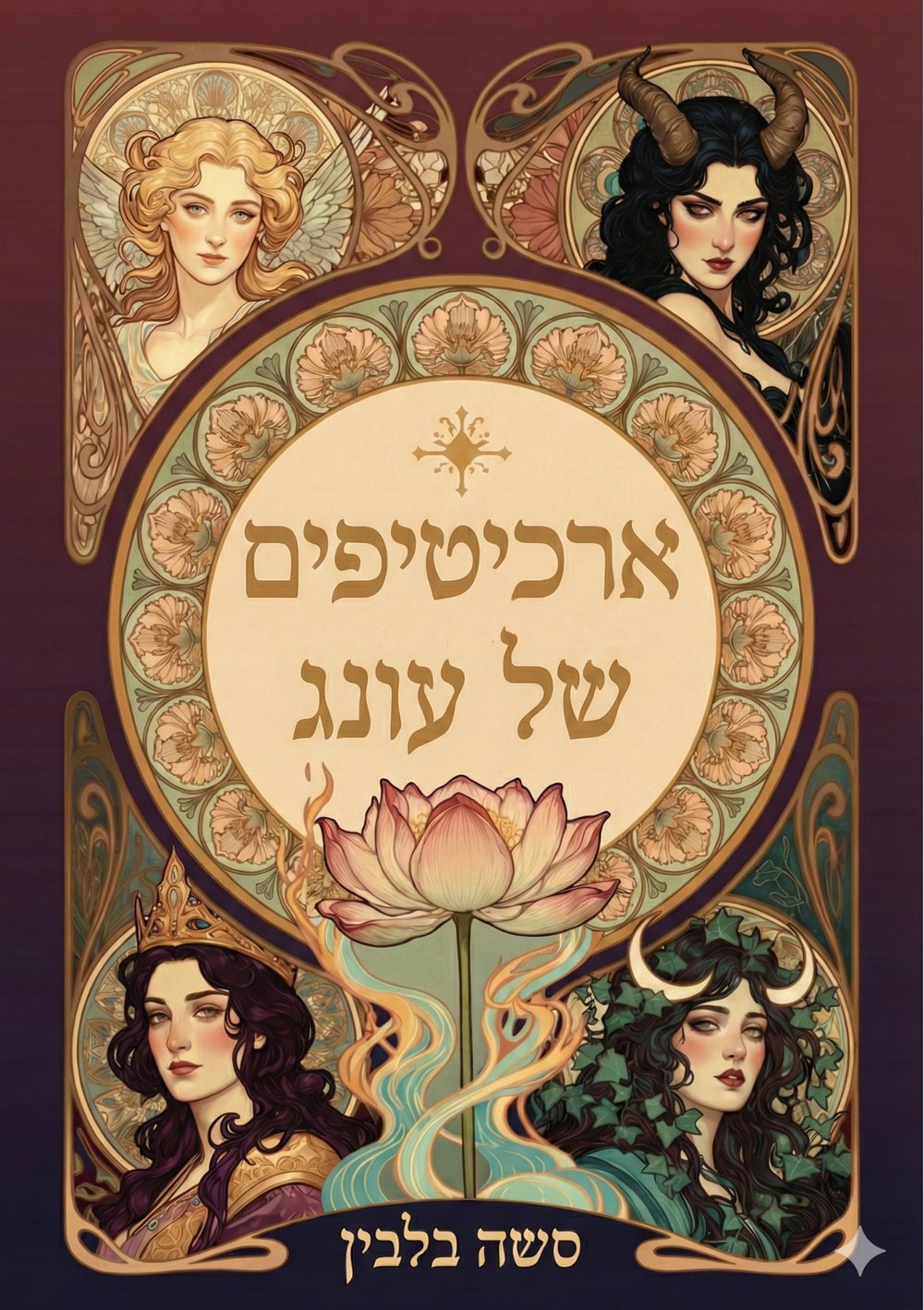 ארכיטיפים של עונג - חפיסת קלפים אינטראקטיבית באסתטיקת טארוט וזהב, מתוך Pleasure Practice Studio