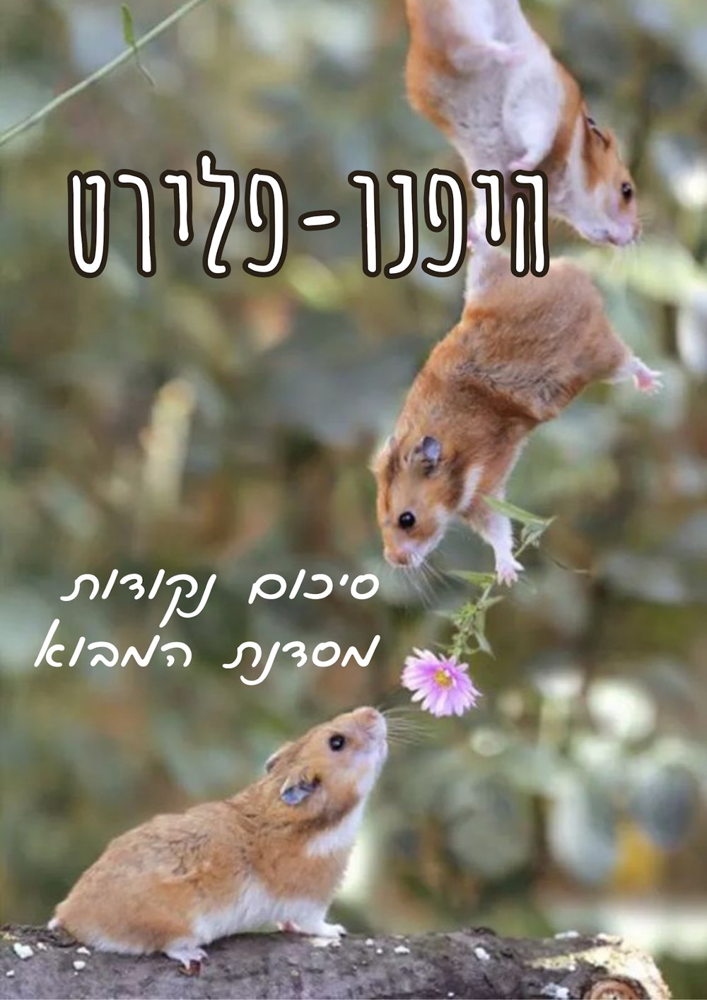 זוג מחייך בקרבה, איור לחוברת היפנו-פלירט